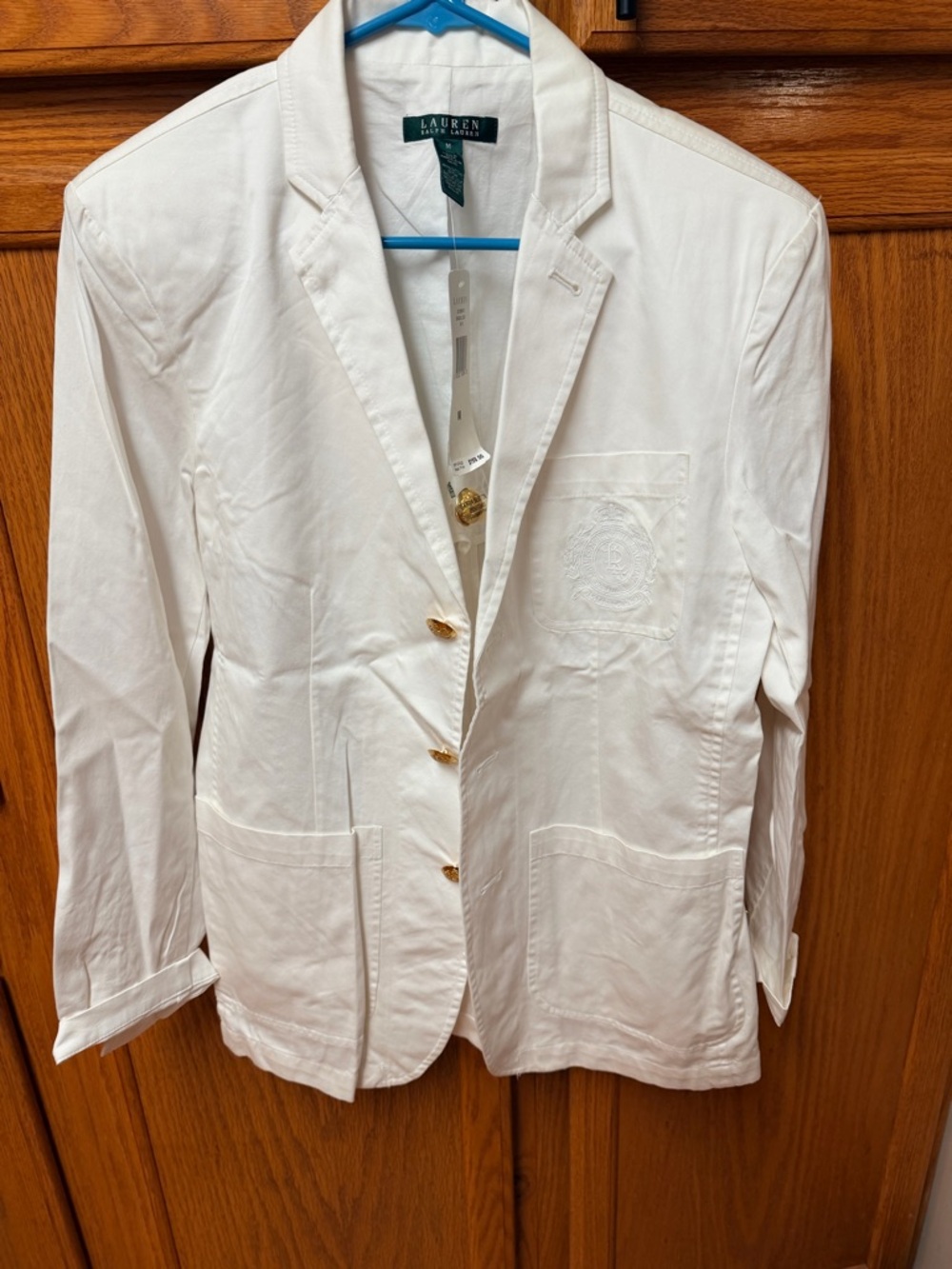 Ralph Lauren white blazer size medium